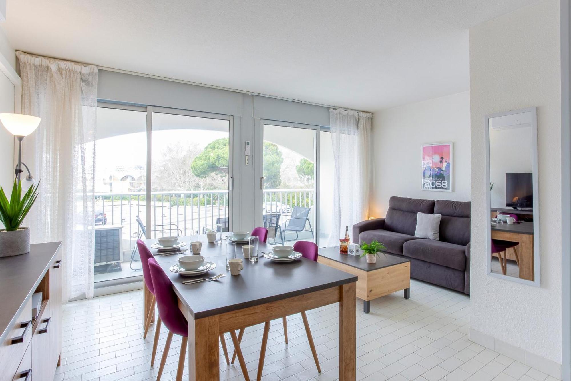Chez Edouard 362 - Superbe Appartement En Premiere Ligne De La Plage La Grande Motte Extérieur photo