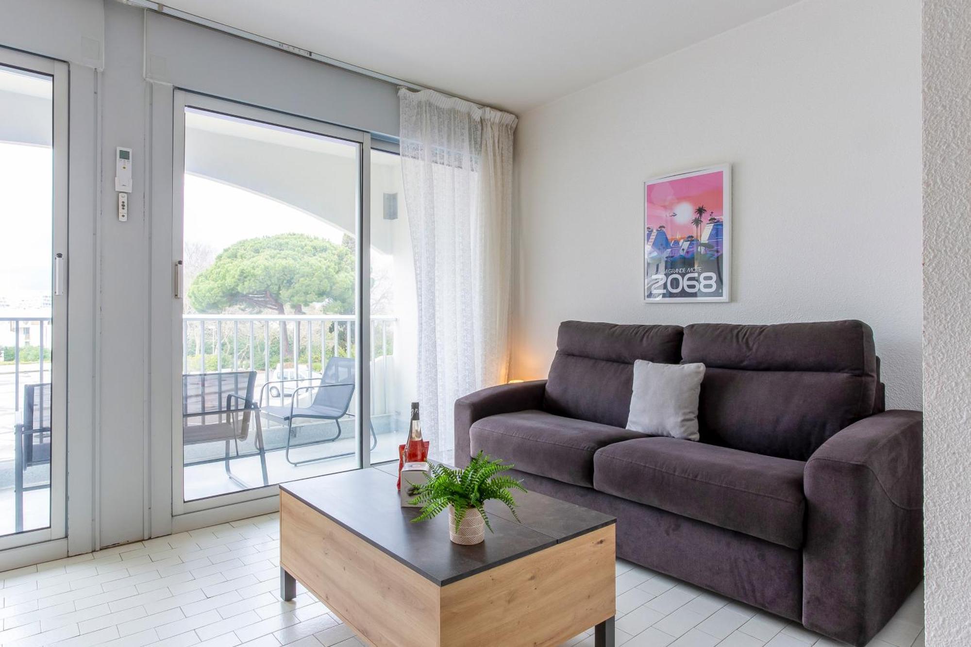 Chez Edouard 362 - Superbe Appartement En Premiere Ligne De La Plage La Grande Motte Extérieur photo